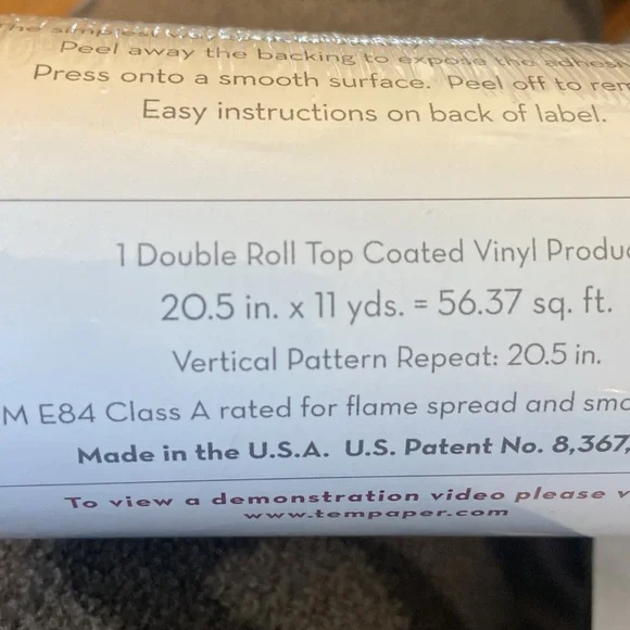 Potterybarn Tempaper Goodbye Moon in Midnight New 1 roll - Picture 7 of 9